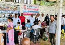 नागपुर : पूर्व मंत्री नितिन राऊत के जन्मदिन पर नि:शुल्क स्वास्थ्य शिविर का आयोजन