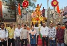 नागपुर में शिवाजी जयंती पर कौमी एकता की मिसाल, नॅश नुसरत अली के नेतृत्व में अल्पसंख्यक समुदाय के प्रतिनिधियों ने किया माल्यार्पण