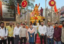 नागपुर में शिवाजी जयंती पर कौमी एकता की मिसाल, नॅश नुसरत अली के नेतृत्व में अल्पसंख्यक समुदाय के प्रतिनिधियों ने किया माल्यार्पण